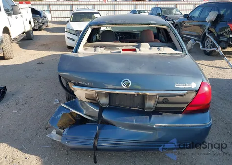 2009 Mercury Grand Marquis Ls (Fleet Only) from USA, damaged, VIN 2MEHM75VX9X620680